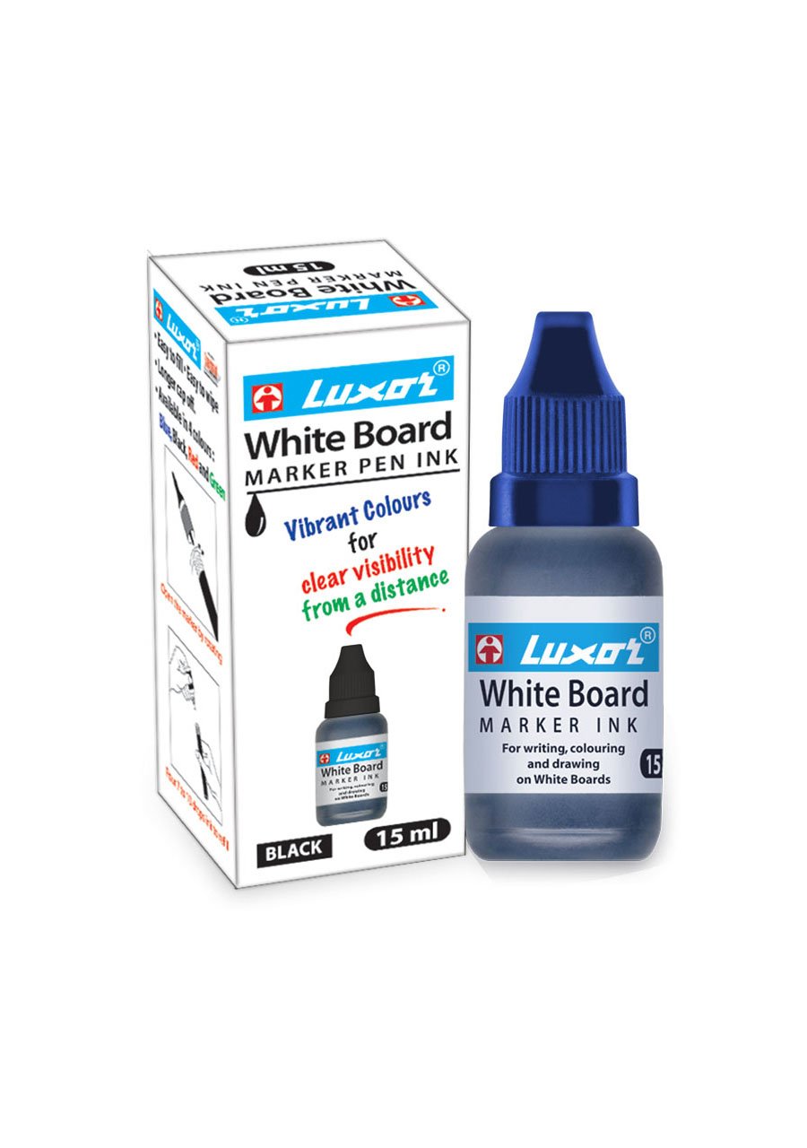 Luxor Whiteboard Marker Ink, 15 ml, Blue - (Pack of 1)
